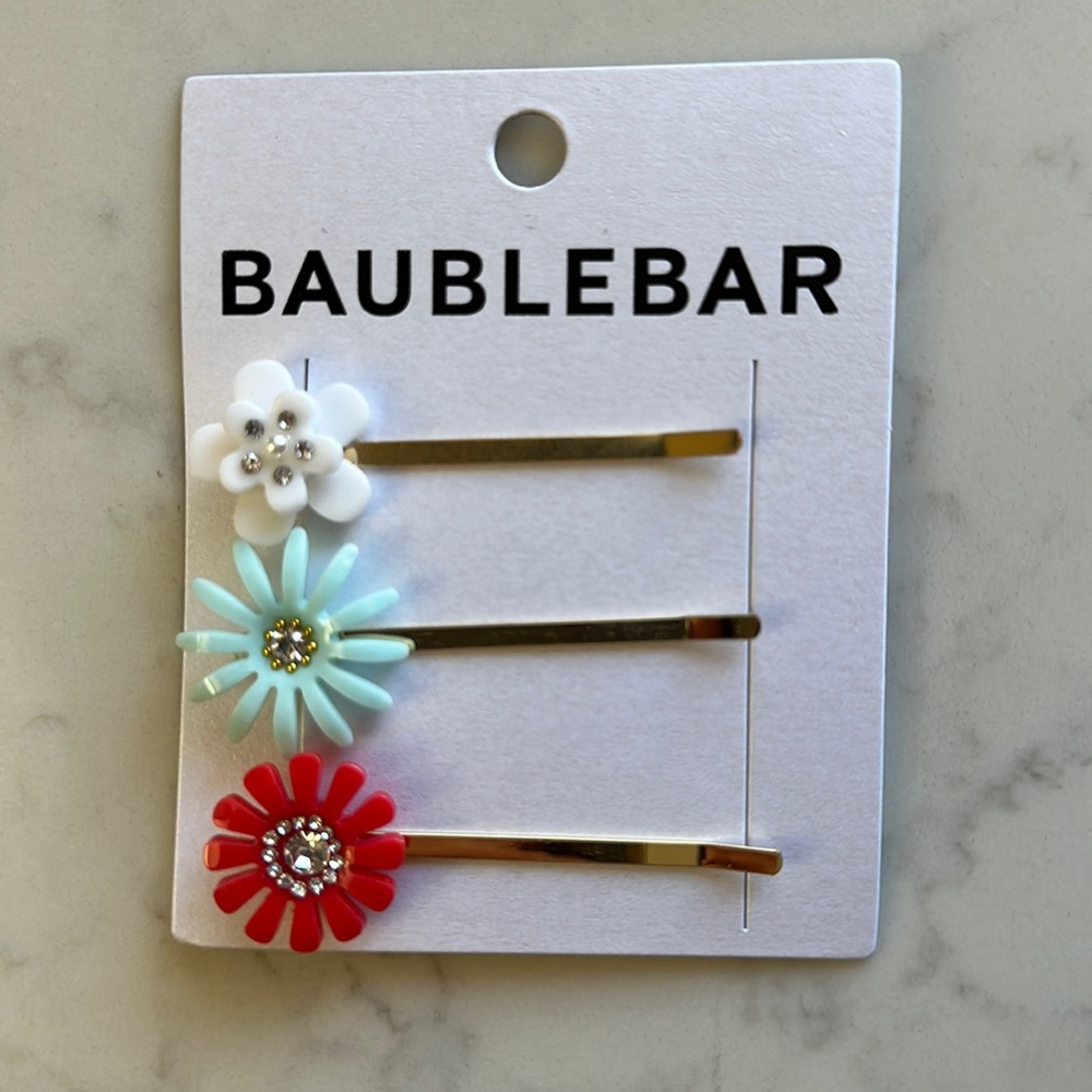 Baublebar Floral Hair Pins